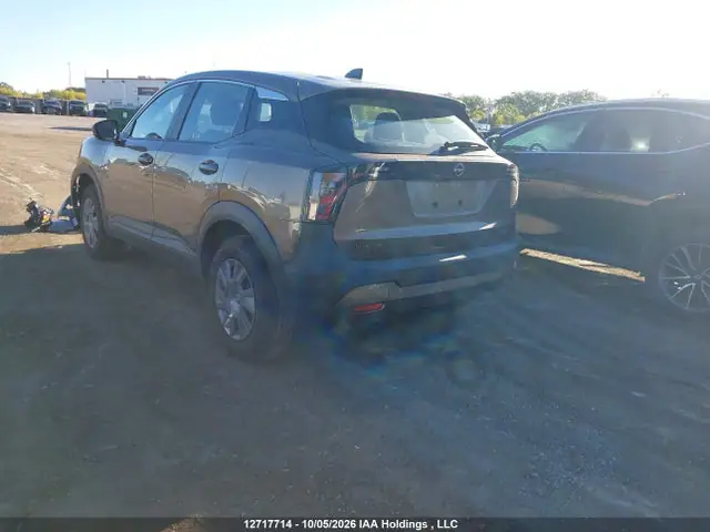 3N8AP6BB3TL380352 — 2026 Nissan Kicks S AWD Cvt, фото 3 с аукциона IAAI 14.10.2026, Передняя часть