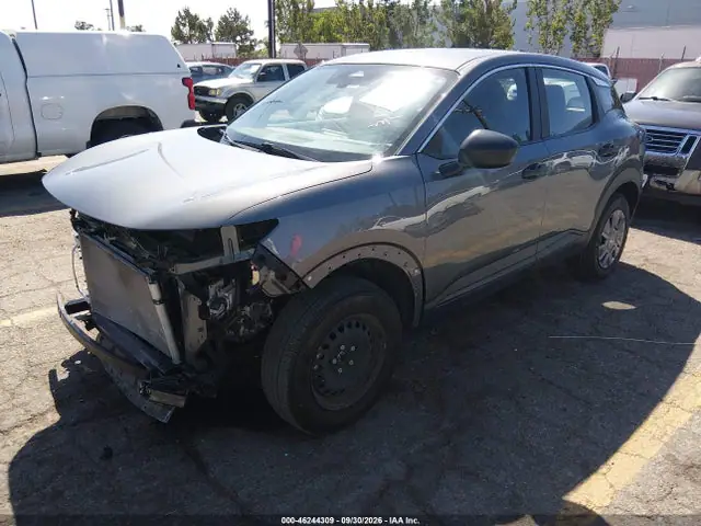 3N8AP6BA5SL378205 — 2025 Nissan Kicks S FWD, фото 2 с аукциона IAAI 13.10.2026, Передняя часть