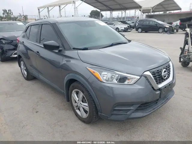 3N1CP5BV1LL506638 — 2020 Nissan Kicks S Xtronic Cvt, Передняя часть (Front End), фото до ремонта