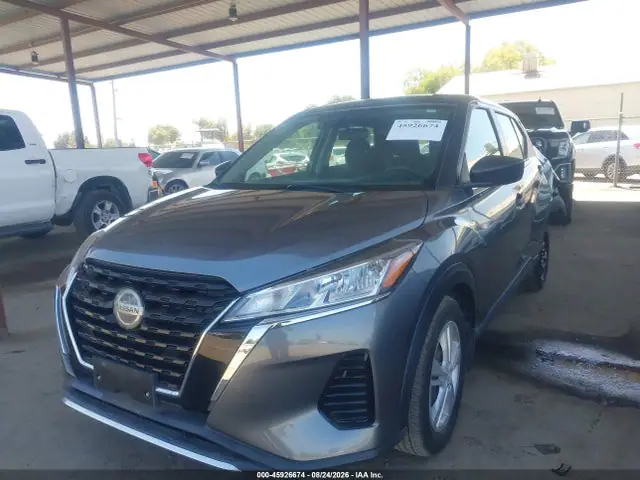 2021 Nissan Kicks S Xtronic Cvt VIN 3N1CP5BV0ML558344 фото 2