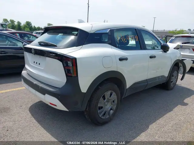 2025 Nissan KICKS S VIN 3N8AP6BA5SL416399 фото 4
