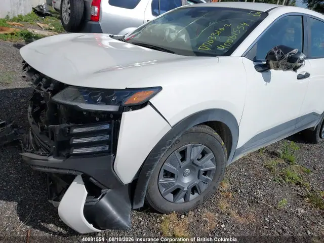 3N8AP6BB5SL343334 — 2025 Nissan Kicks S, фото 2 с аукциона IAAI 14.10.2026, Передняя часть справа