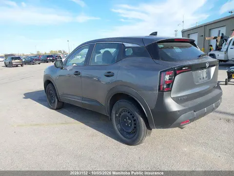 2026 Nissan KICKS S VIN 3N8AP6BBXTL345999 фото 3