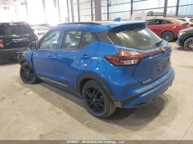 2022 Nissan KICKS SR VIN 3N1CP5DV1NL473253 фото 3