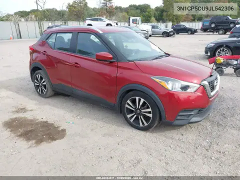 3N1CP5CU9JL542306 — 2018 Nissan Kicks, Передний левый, фото до ремонта