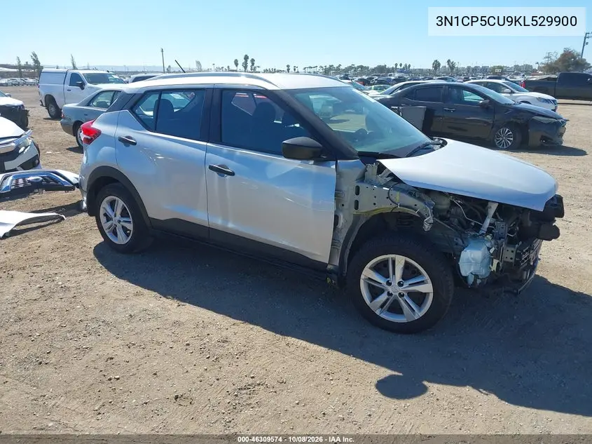 2019 Nissan Kicks S VIN 3N1CP5CU9KL529900 фото 2