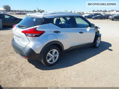 2019 Nissan Kicks S VIN 3N1CP5CU9KL529900 фото 5