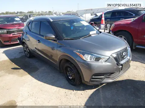 3N1CP5CV2LL554373 — 2020 Nissan Kicks, Сзади, фото до ремонта