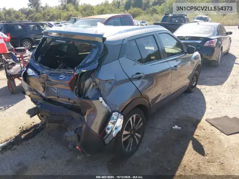 2020 Nissan Kicks Sv Xtronic Cvt VIN 3N1CP5CV2LL554373 фото 5