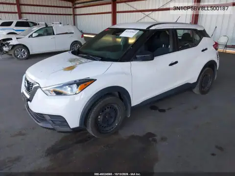 3N1CP5BV8LL500187 — 2020 Nissan Kicks, фото 3 с аукциона IAAI, Задняя часть