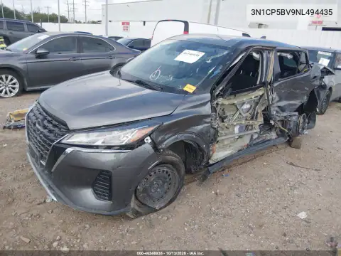 3N1CP5BV9NL494435 — 2022 Nissan Kicks, фото 3 с аукциона IAAI, Боковая часть