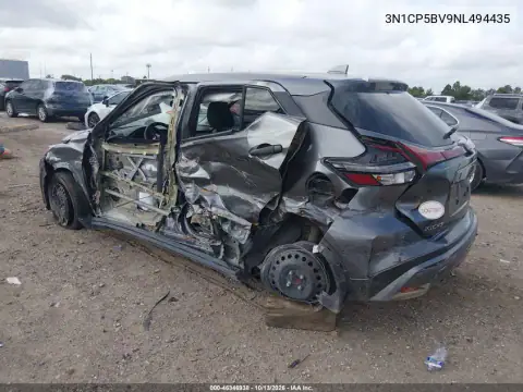 3N1CP5BV9NL494435 — 2022 Nissan Kicks, фото 4 с аукциона IAAI, Боковая часть