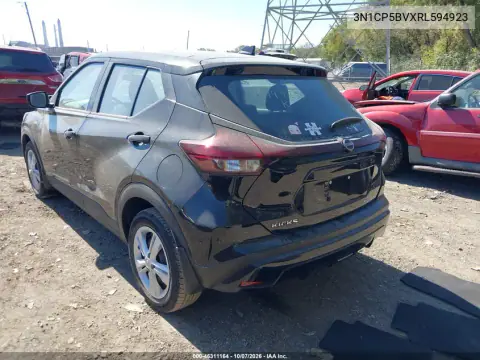 2024 Nissan Kicks S Xtronic Cvt VIN 3N1CP5BVXRL594923 фото 3
