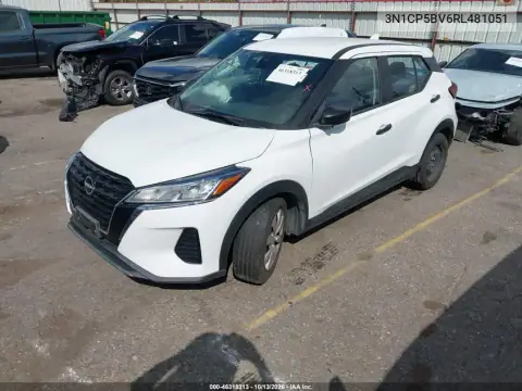 3N1CP5BV6RL481051 — 2024 Nissan Kicks, фото 3 с аукциона IAAI, Передняя часть