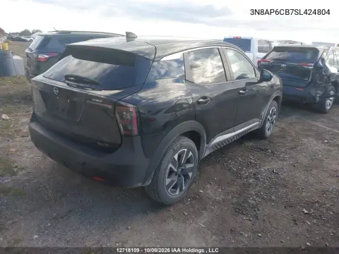 2025 Nissan Kicks Sv VIN 3N8AP6CB7SL424804 фото 5