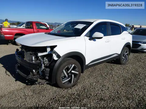 2025 Nissan Kicks Sv Fwd VIN 3N8AP6CA3SL319328 фото 3