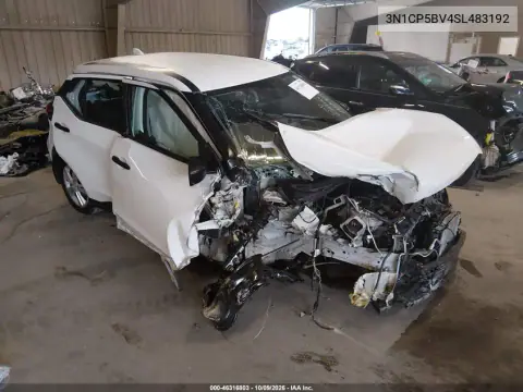 3N1CP5BV4SL483192 — 2025 Nissan Kicks, Передняя часть, фото до ремонта