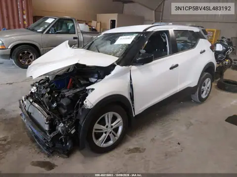 2025 Nissan Kicks Play S VIN 3N1CP5BV4SL483192 фото 2