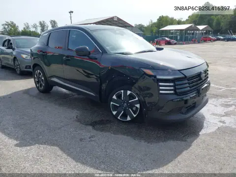 3N8AP6CB2SL416397 — 2025 Nissan Kicks, Правая сторона, фото до ремонта