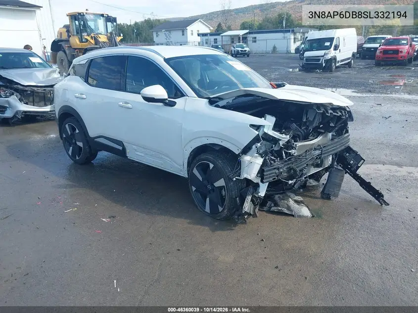 3N8AP6DB8SL332194 — 2025 Nissan Kicks, фото 2 с аукциона IAAI, Передняя часть