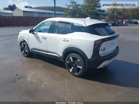 3N8AP6DB8SL332194 — 2025 Nissan Kicks, фото 4 с аукциона IAAI, Передняя часть