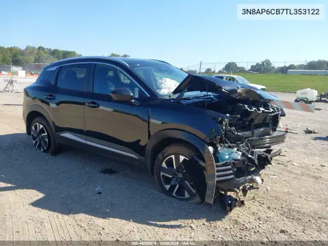 3N8AP6CB7TL353122 — 2026 Nissan Kicks, Передняя часть, фото до ремонта