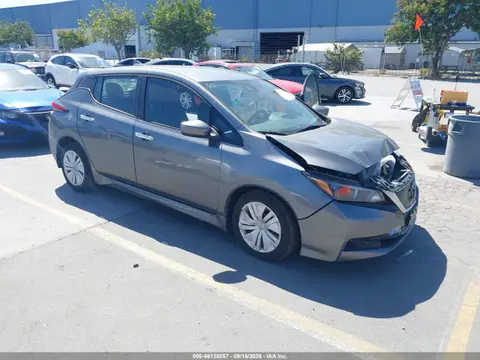 1N4AZ1BV8MC552199 — 2021 Nissan Leaf S 40 Kwh, Передняя часть (Front End), фото до ремонта