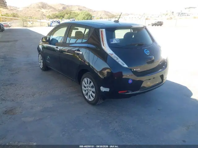 1N4AZ0CP6GC305181 — 2016 Nissan LEAF S, фото 3 с аукциона IAAI 14.10.2026, Передняя часть слева
