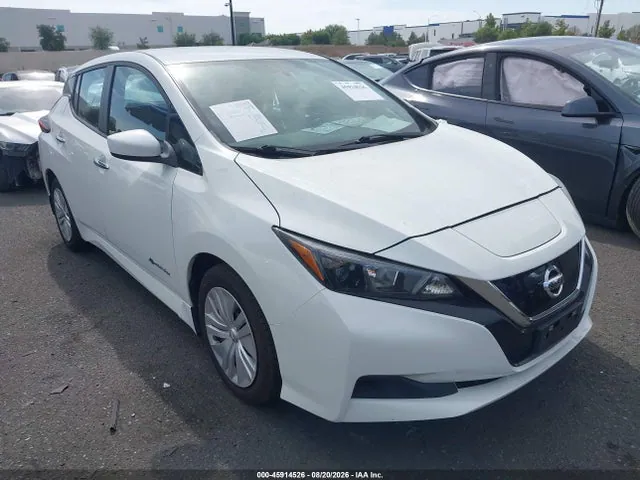 2019 Nissan LEAF S VIN 1N4AZ1CP1KC303854 фото 1