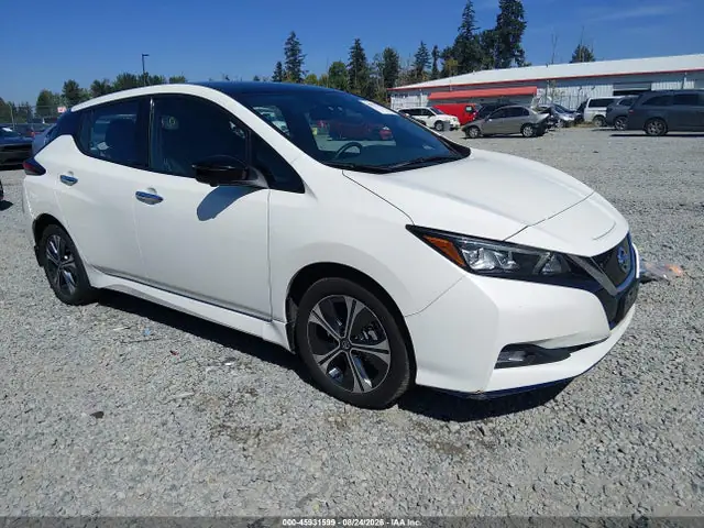 1N4BZ1DV4NC553269 — 2022 Nissan Leaf SL Plus 62 Kwh, Задняя часть (Rear), фото до ремонта