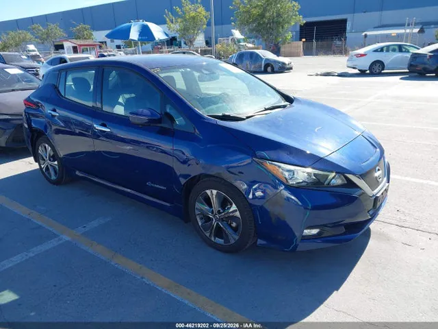 2018 Nissan Leaf Sl VIN 1N4AZ1CP8JC317667 фото 1