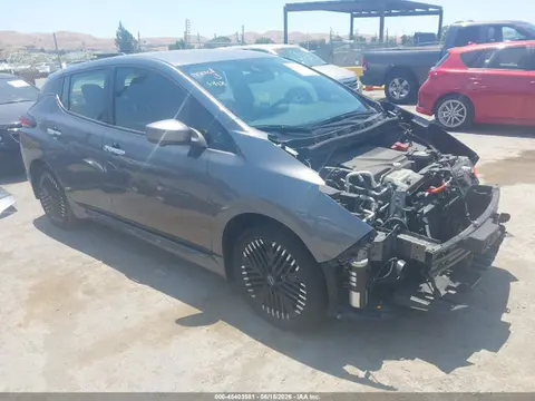 1N4CZ1CV2PC551920 — 2023 Nissan Leaf SV Plus 60 Kwh, Передняя часть (Front End), фото до ремонта