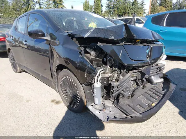 1N4CZ1CV0SC560222 Nissan Leaf SV Plus 2025 — повреждение Передняя часть, фото до ремонта