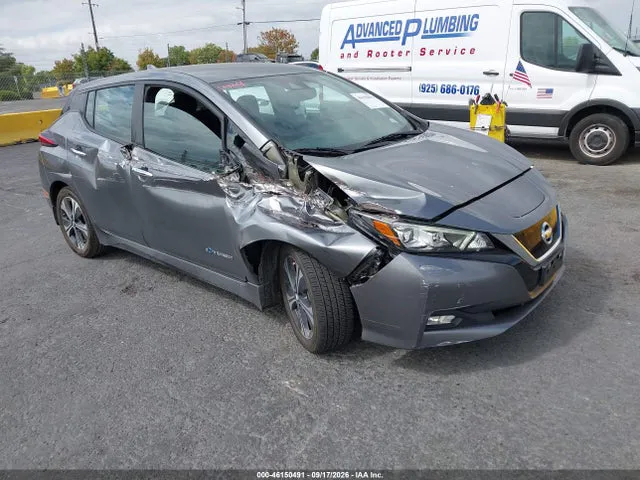 2018 Nissan LEAF SV VIN 1N4AZ1CP0JC308476 фото 1