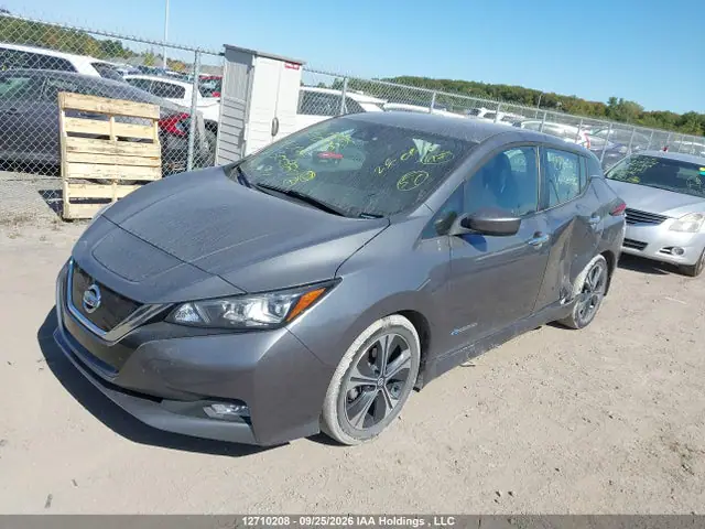 2019 Nissan LEAF SV VIN 1N4AZ1CP5KC300987 фото 2