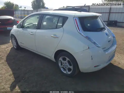 JN1AZ0CP3CT016184 — 2012 Nissan Leaf, фото 3 с аукциона IAAI, Передний левый