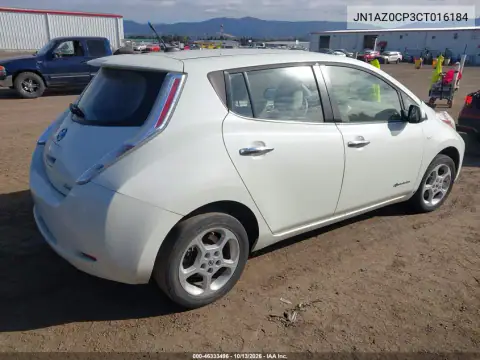 JN1AZ0CP3CT016184 — 2012 Nissan Leaf, фото 4 с аукциона IAAI, Передний левый