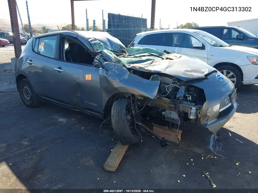 2016 Nissan Leaf S VIN 1N4BZ0CP4GC313302 фото 1
