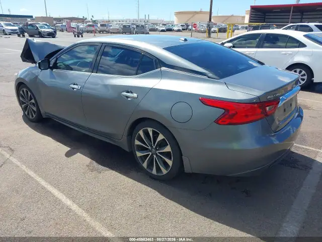 1N4AA6APXHC360683 — 2017 Nissan Maxima 3.5 SR, фото 3 с аукциона IAAI 13.10.2026, Передняя часть