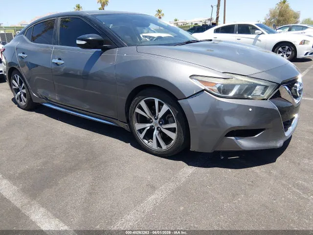 2016 Nissan Maxima 3.5 Sv VIN 1N4AA6AP2GC449873 фото 1