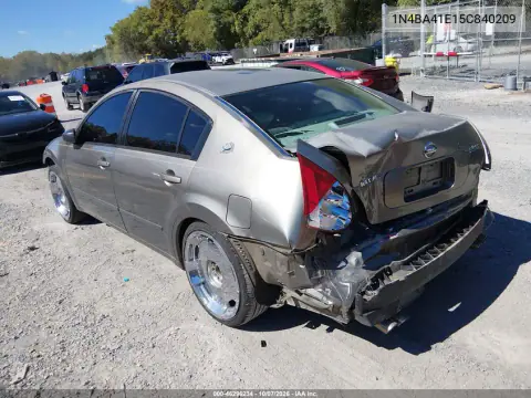 2005 Nissan Maxima 3.5 Se VIN 1N4BA41E15C840209 фото 4