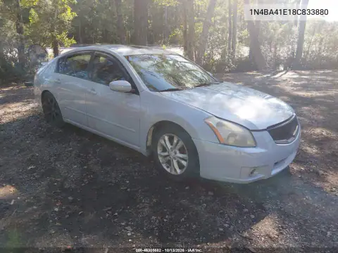 1N4BA41E18C833880 — 2008 Nissan Maxima, Естественный износ, фото до ремонта