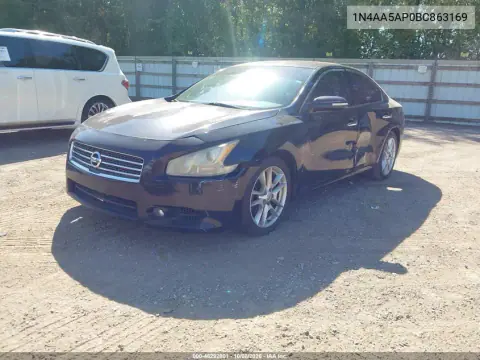 2011 Nissan Maxima 3.5 Sv VIN 1N4AA5AP0BC863169 фото 3