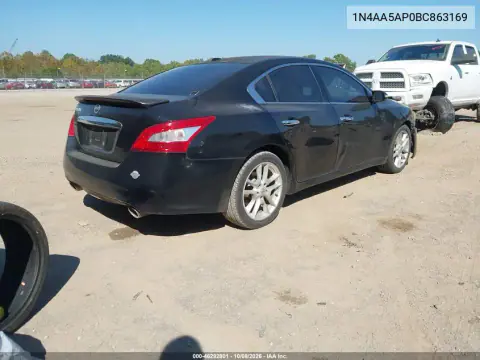 2011 Nissan Maxima 3.5 Sv VIN 1N4AA5AP0BC863169 фото 5