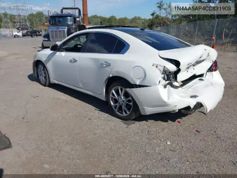 2012 Nissan Maxima 3.5 Sv VIN 1N4AA5AP4CC831908 фото 3