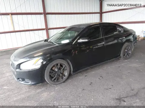 2012 Nissan Maxima 3.5 Sv VIN 1N4AA5AP2CC844012 фото 3