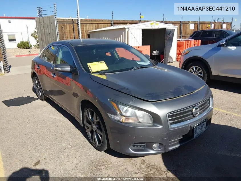 1N4AA5AP3EC441210 — 2014 Nissan Maxima, фото 2 с аукциона IAAI, Задняя часть