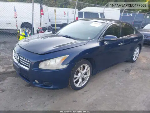 1N4AA5APXEC477668 — 2014 Nissan Maxima, фото 3 с аукциона IAAI, Естественный износ