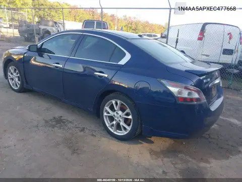 1N4AA5APXEC477668 — 2014 Nissan Maxima, фото 4 с аукциона IAAI, Естественный износ