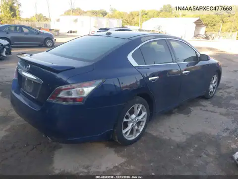 1N4AA5APXEC477668 — 2014 Nissan Maxima, фото 5 с аукциона IAAI, Естественный износ